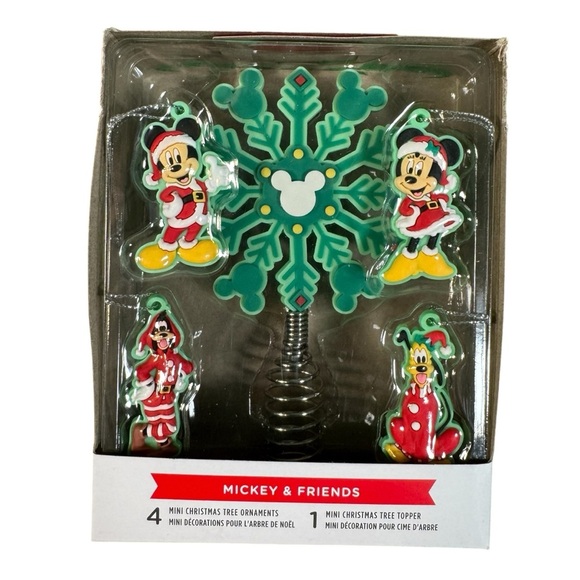 Hallmark Disney Mickey Mouse and Friends Mini Christmas Tree Topper and Ornament - Picture 1 of 3